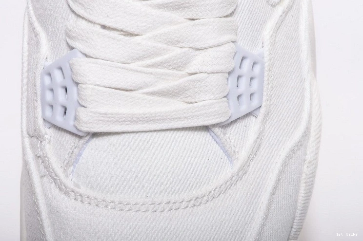 AO2571-100 Levi's White Jordan Denim Air 4 1127